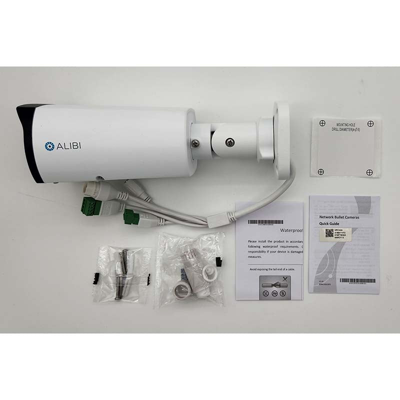 Alibi Vigilant Performance 8MP Starlight SmartSense Varifocal IP Bullet Camera